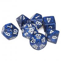 Polyhedral Dice Set - Speckled Stealth