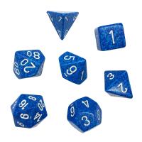 Polyhedral Dice Set - Speckled Water