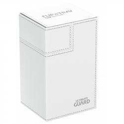 Ultimate Guard Flip n Tray XenoSkin Deck Case 80+ - White