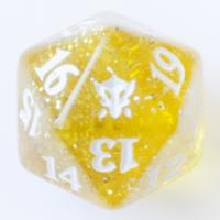 Dragons of Tarkir - Spindown Life Counter (Yellow Glitter)