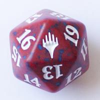 Planeswalker - Spindown Life Counter (Red)