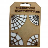 Stencil #16b - Spiders (Webs)