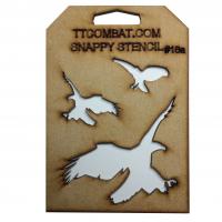 Stencil #18a - Birds (A)