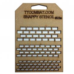 Stencil #23a - Small Bricks