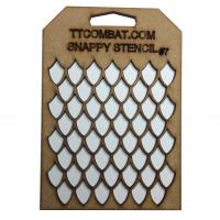 Stencil #7 - Medium Scales
