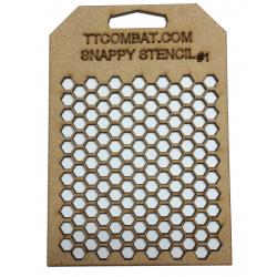 Stencil #1 - Small Hexagons