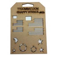 Stencil #50b - Stars & Stripes