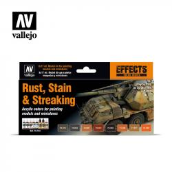 Model Color Set 70.183 - Rust, Stains and Streaking (x8)