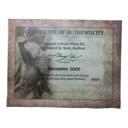 Wood Elf - Staff Exclusive Miniature - Christmas 2005