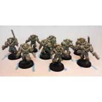 Space Marine Assault Squad on foot