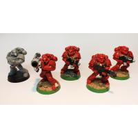 Space Marine Combat Squad - Missile Launcher & Flamer