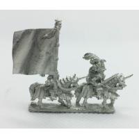 Empire Knights Banner - Warmaster 