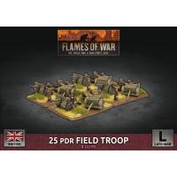 25 pdr Field Troop (4 Guns)