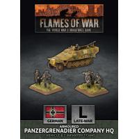 Armoured Panzergrenadier Company HQ (plastic)