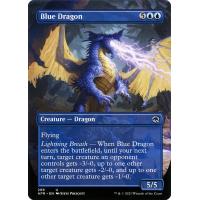 Blue Dragon *Borderless Art*