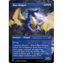 Blue Dragon *Borderless Art*