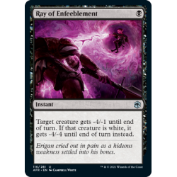 Ray of Enfeeblement