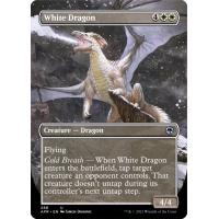 White Dragon *Borderless Art*