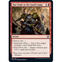 You Come to the Gnoll Camp