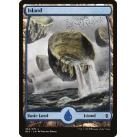 Island #258 - Full Art
