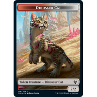 Dinosaur Cat Token - Commander 2020