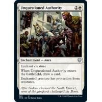 Unquestioned Authority
