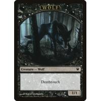 Wolf Token (Black) - Innistrad
