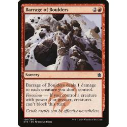 Barrage of Boulders 