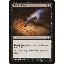 Sign in Blood 