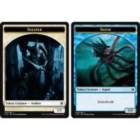 Soldier // Squid Double Sided Token - Commander 2016