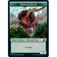 Dinosaur Beast Token - Ikoria Lair of Behemoths