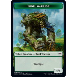 Troll Warrior Token - Kaldheim