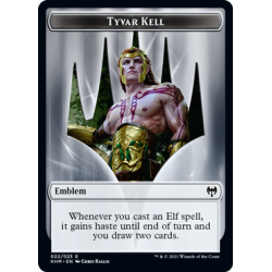 Tyvar Kell Emblem Token - Kaldheim