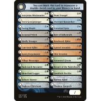 Checklist Card (Common/Uncommon) - Shadows Over Innistrad