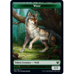 Wolf Token - Theros Beyond Death
